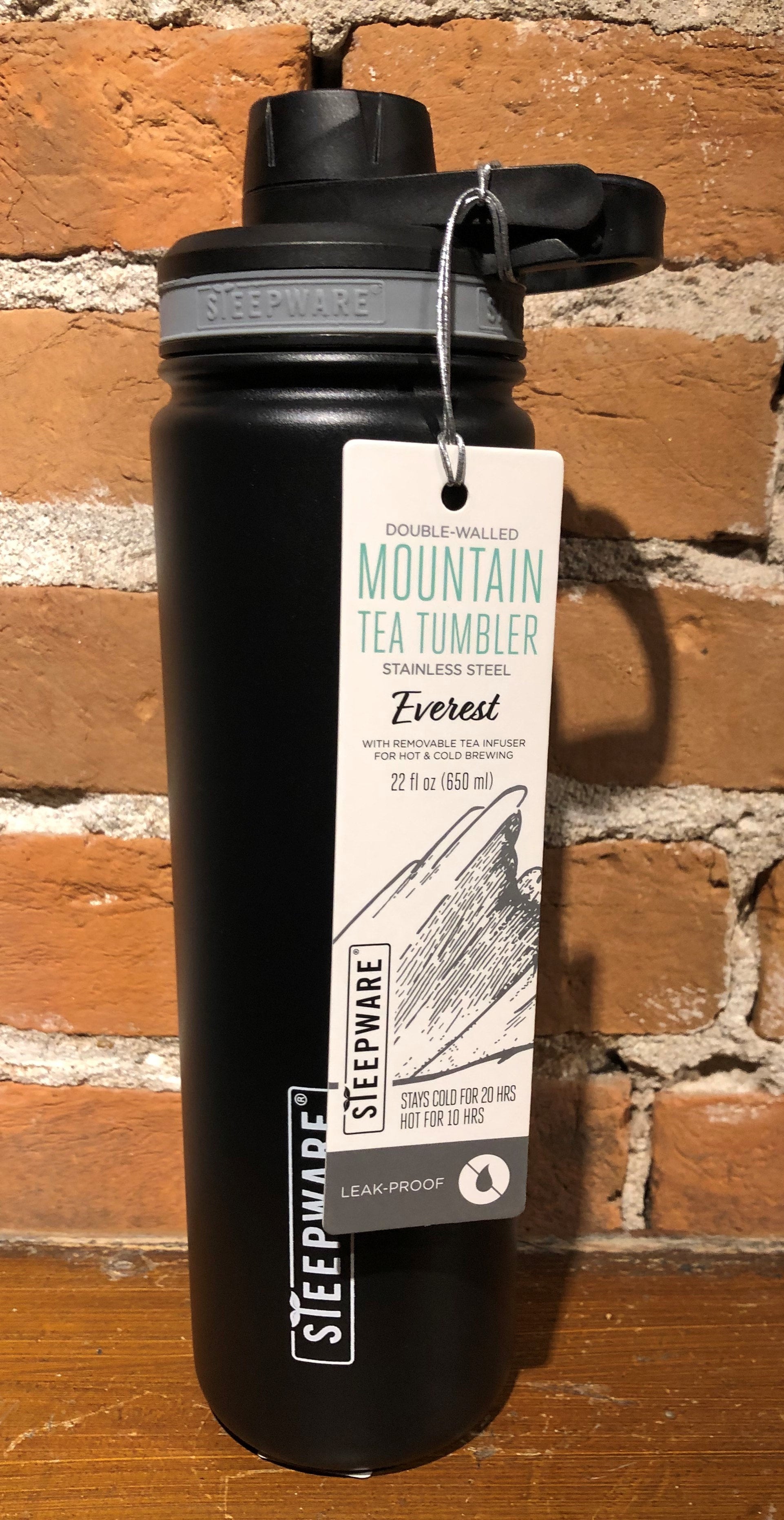 Everest Tea Tumbler  Quintessential Rivertown Spice & Tea